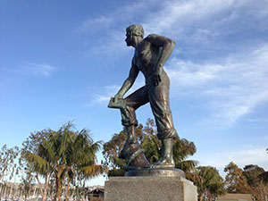 Richard Henry Dana Statue at Dana Point Harbor